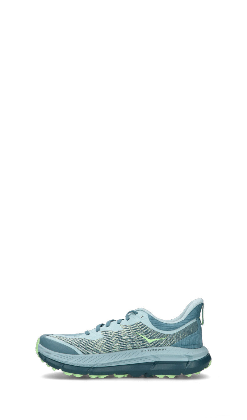Hoka Mafate Speed 4 Chaussures Trail Running Vert Bleu Homme - 4