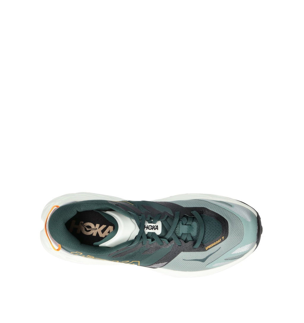 Hoka Speedgoat 7 Chaussures Trail Running Vert Turquoise Homme - 5