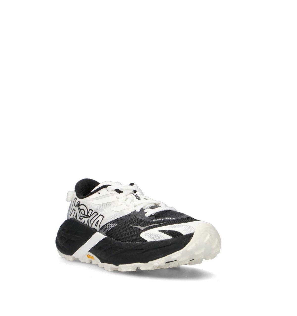 Hoka Speedgoat 7 Chaussures Trail Running Noir Blanc Homme - 2