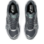 ASICS GEL-Kayano 14 Gris / Argent / Vert – vue du dessus