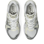 ASICS GEL-Kayano 14 Blanc / Ivoire – vue du dessus