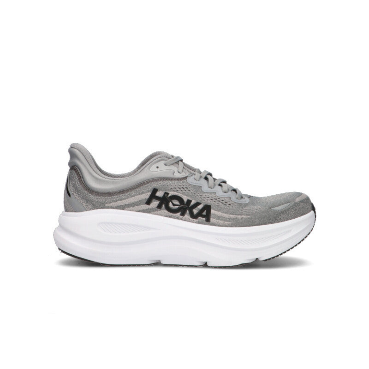 Hoka Bondi 9 Chaussures Running Gris Homme - 1