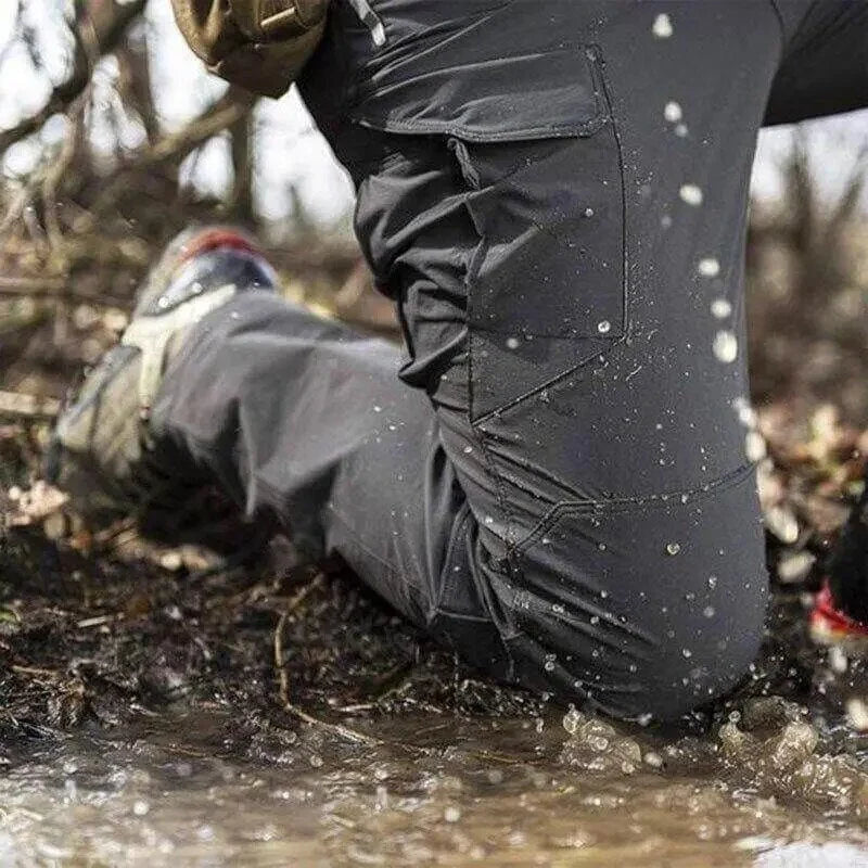 Pantalon Stretch Tactique pour Hommes – Indestructible, Imperméable, Imbattable — vue 3