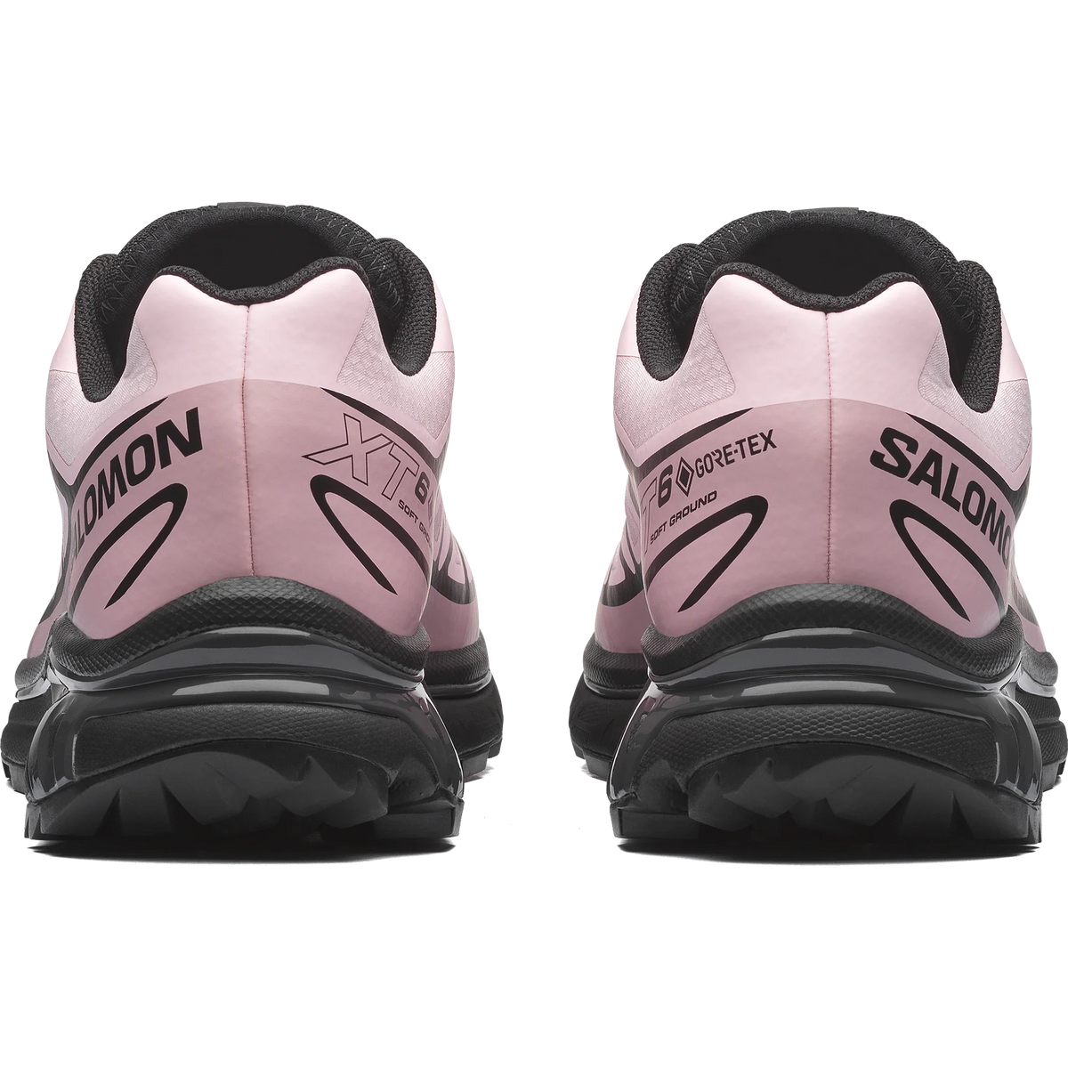 Salomon XT-6 GORE-TEX – Black / Icy Pink / Dawn Pink – vue arriere