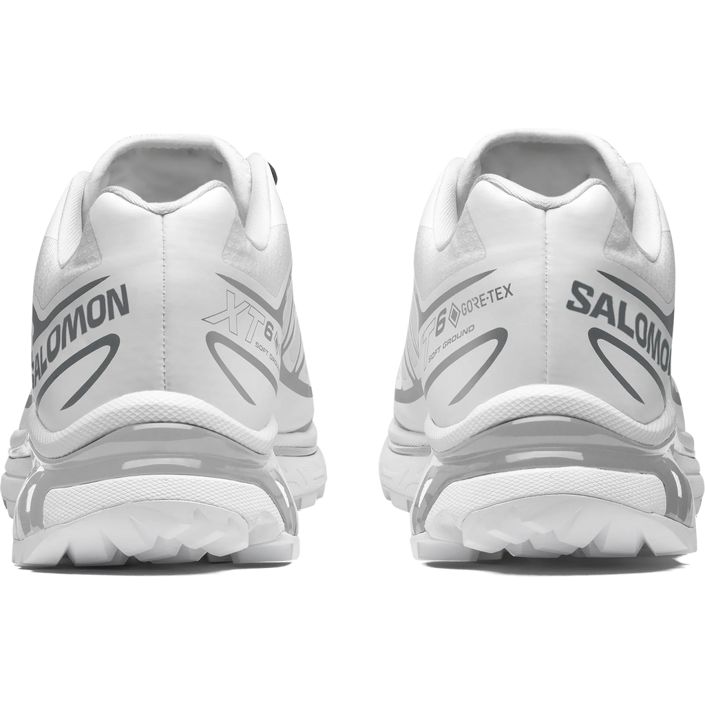 Salomon XT-6 GORE-TEX – White / White / FTW Silver – vue arriere