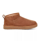 UGG Classic Ultra Mini Femme – Chestnut & Beige – profil interieur