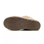 UGG Lowmel Femme – Sable & Blanc – semelle exterieure