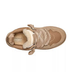 UGG Lowmel Femme – Sable & Blanc – vue dessus