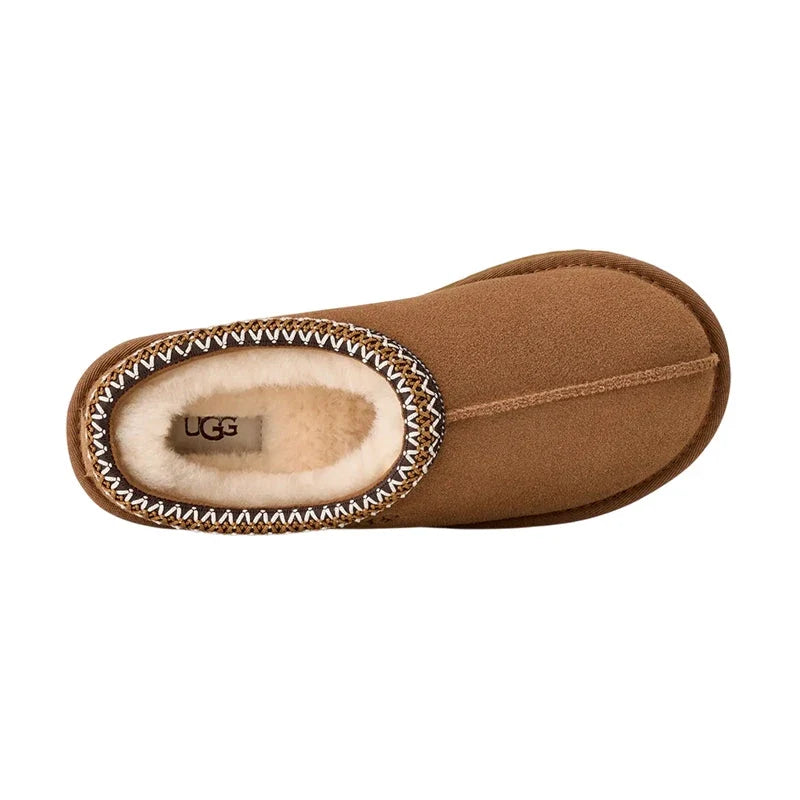 UGG Tasman II Femme – Chestnut & Beige – vue dessus