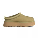 UGG Tazz II Femme – Kaki & Beige – profil interieur