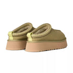UGG Tazz II Femme – Kaki & Beige – paire arriere