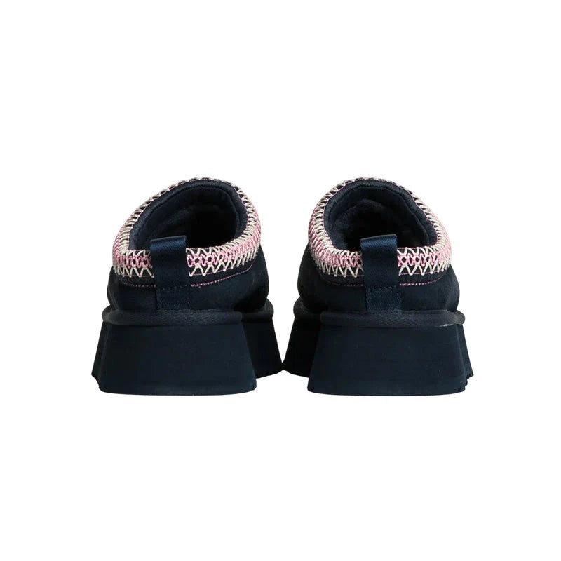 UGG Tazz II Femme – Noir & Rose – paire arriere