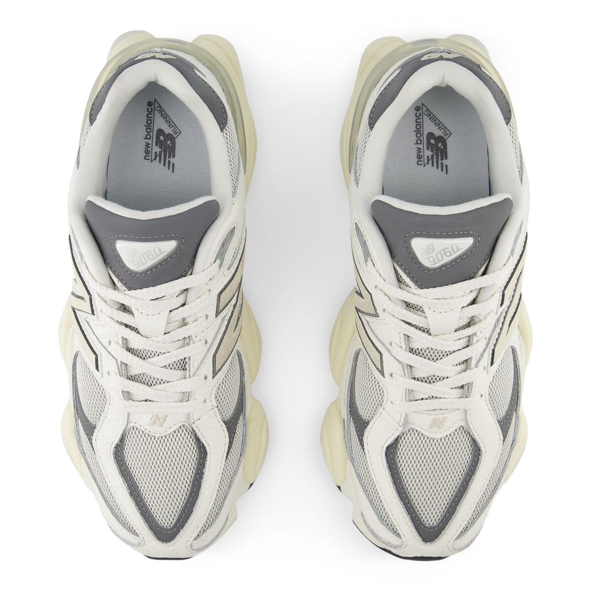 New Balance U9060AGA Blanc / Beige – vue 3